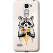 Чехол на LG Ray / X190 Енотик с мороженым (4602u-244)