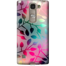 Чехол на LG Spirit Dual H422 Листья (2235u-245)