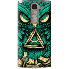 Чехол на LG Spirit Dual H422 Сова Арт-тату (3971u-245)