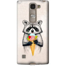 Чехол на LG Spirit Dual H422 Енотик с мороженым (4602u-245)