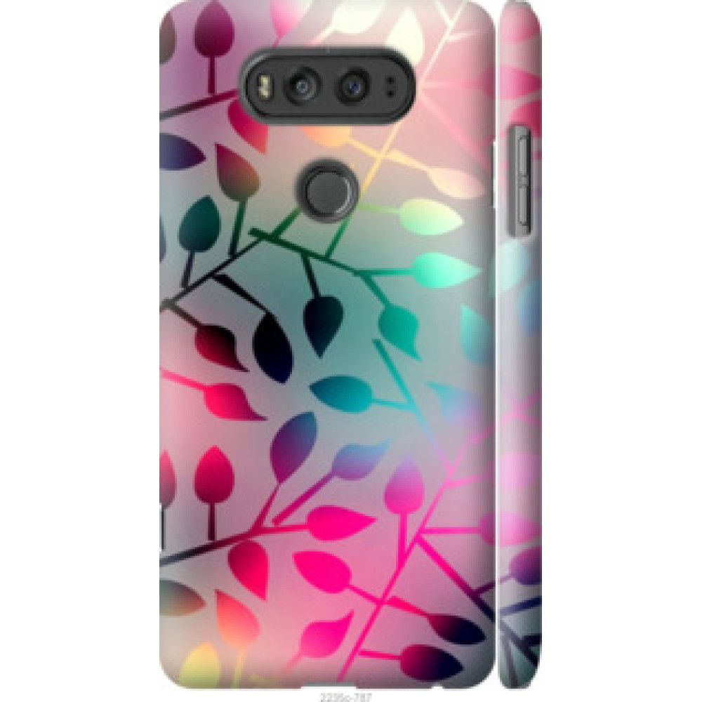 Чехол на LG V20 Листья (2235c-787)