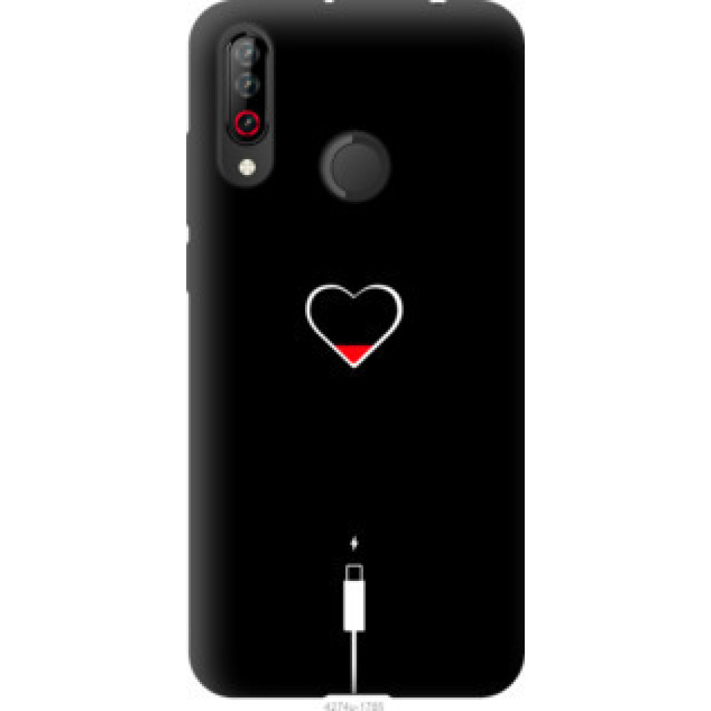 Чехол на LG W30 Подзарядка сердца (4274u-1785)