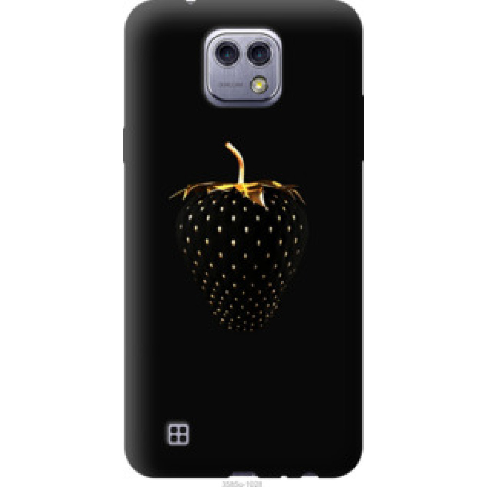 Чехол на LG X Cam K580 Черная клубника (3585u-1028)