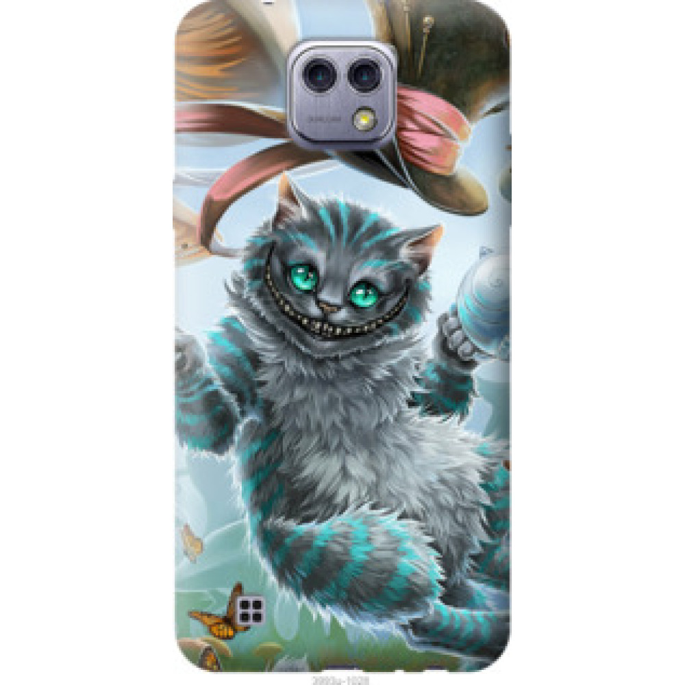 Чехол на LG X Cam K580 Чеширский кот 2 (3993u-1028)
