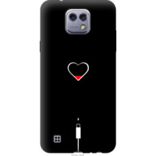 Чехол на LG X Cam K580 Подзарядка сердца (4274u-1028)