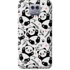Чехол на LG X Cam K580 Панды (4318u-1028)