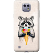 Чехол на LG X Cam K580 Енотик с мороженым (4602u-1028)