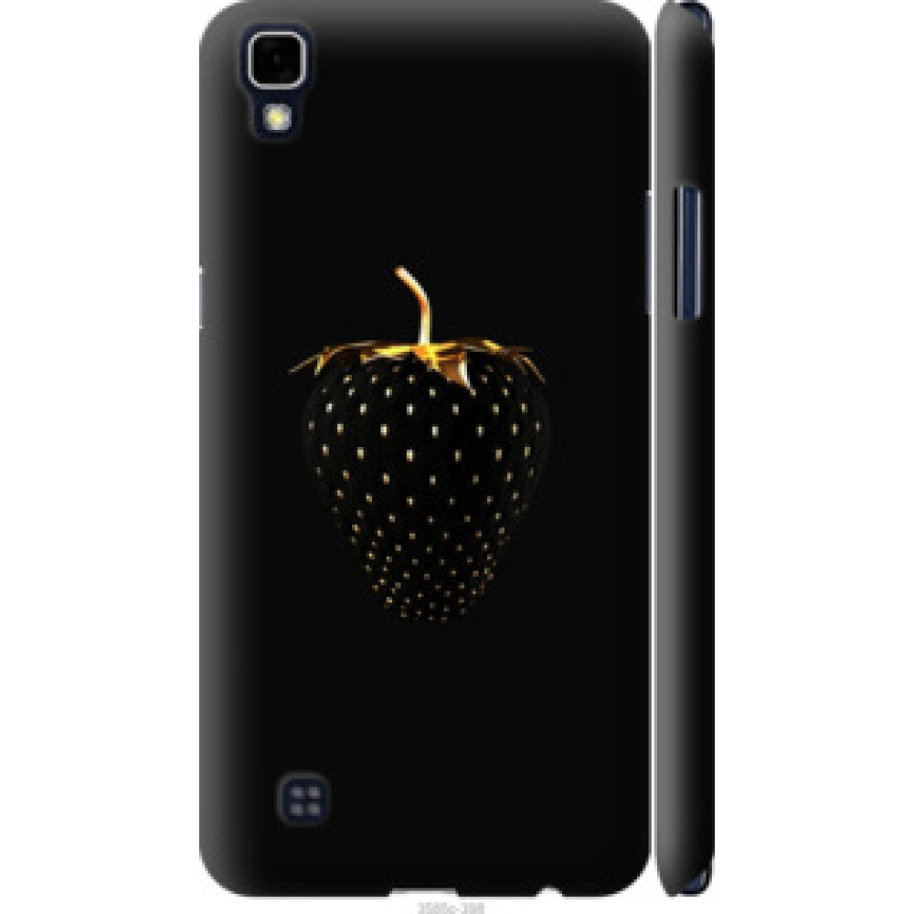 Чехол на LG X Power K220DS Черная клубника (3585c-398)