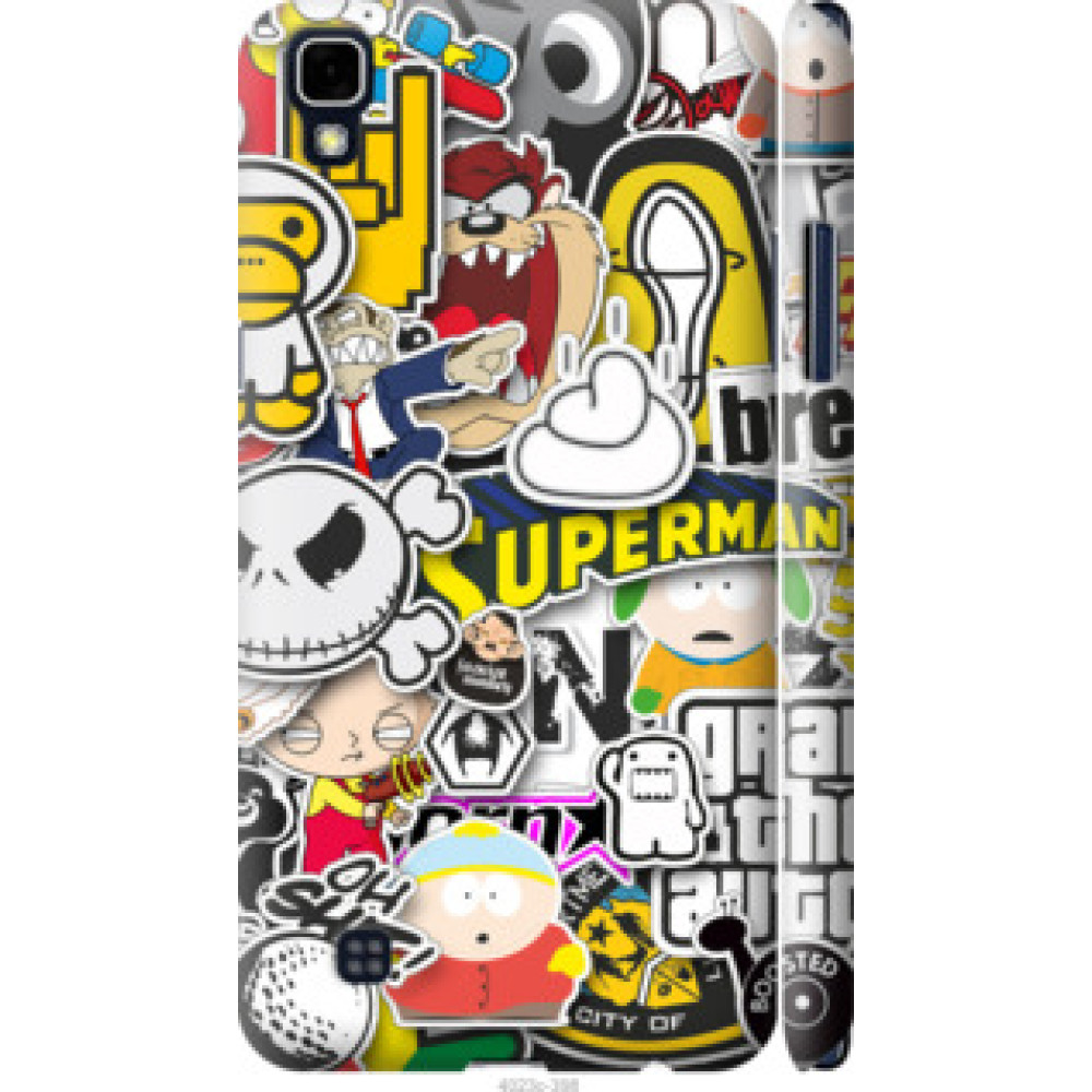 Чехол на LG X Power K220DS Popular logos (4023c-398)