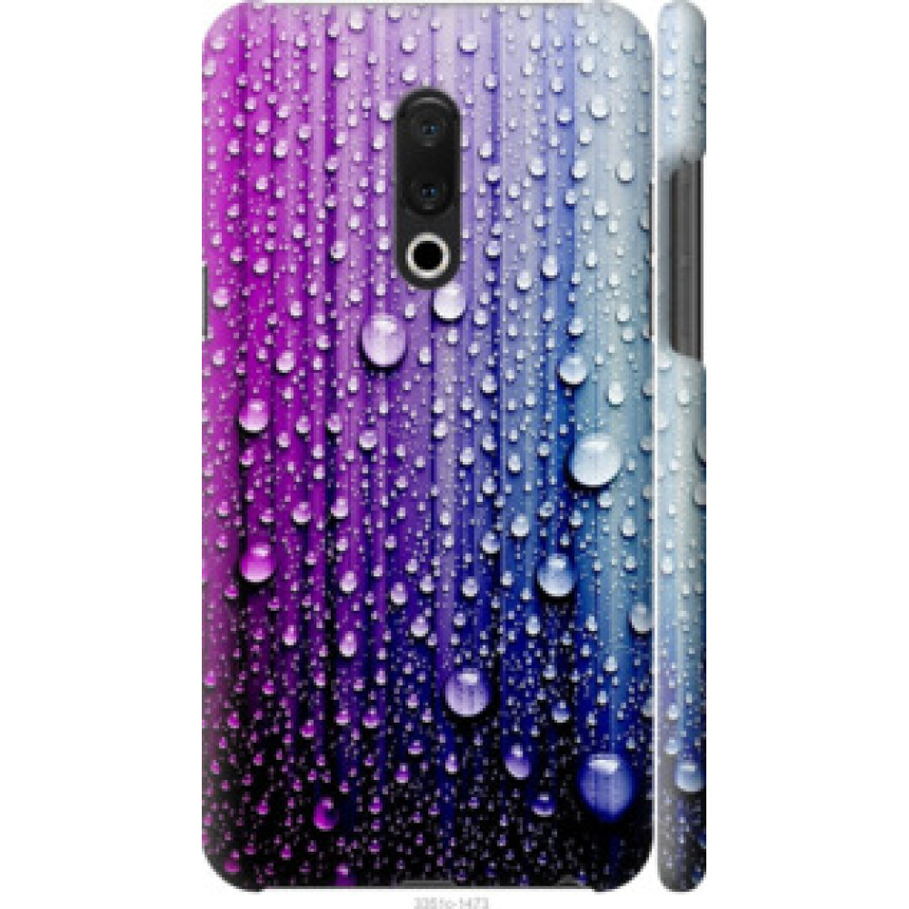 Чехол на Meizu 15 Plus Капли воды (3351c-1473)