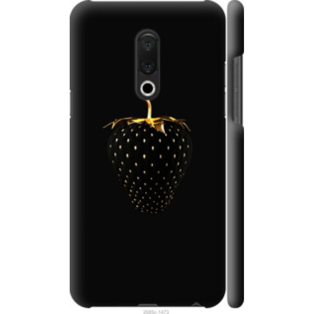 Чехол на Meizu 15 Plus Черная клубника (3585c-1473)