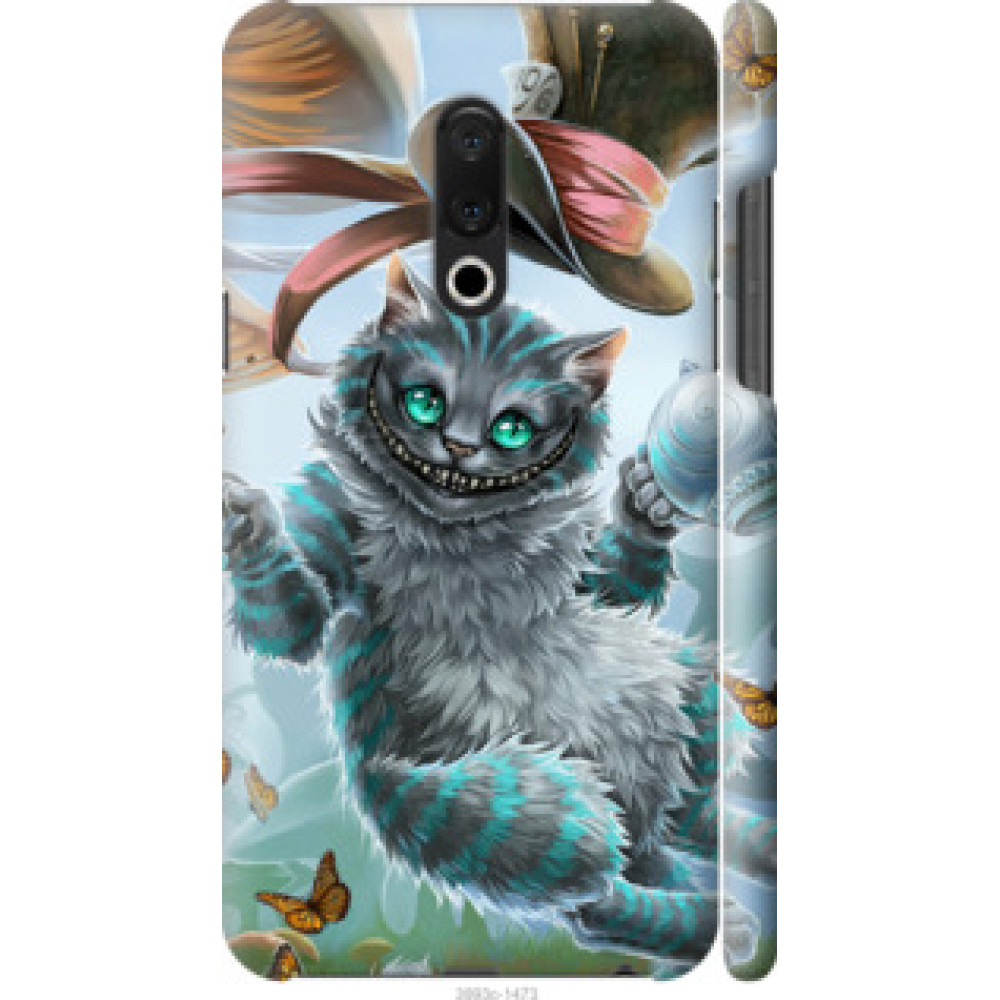 Чехол на Meizu 15 Plus Чеширский кот 2 (3993c-1473)