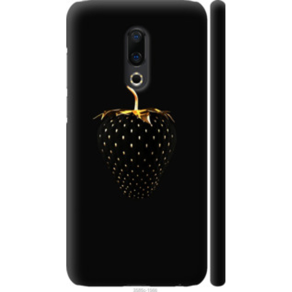 Чехол на Meizu 16 Plus Черная клубника (3585c-1566)