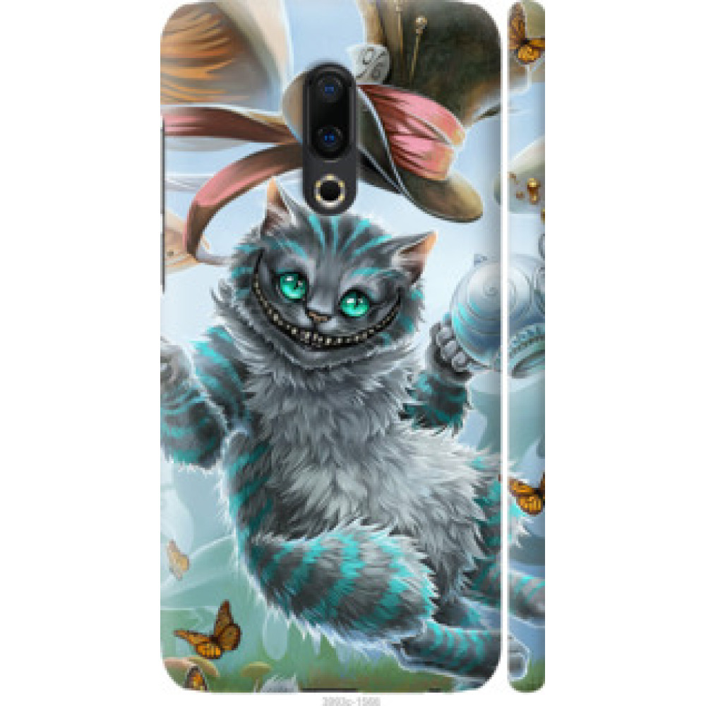 Чехол на Meizu 16 Plus Чеширский кот 2 (3993c-1566)