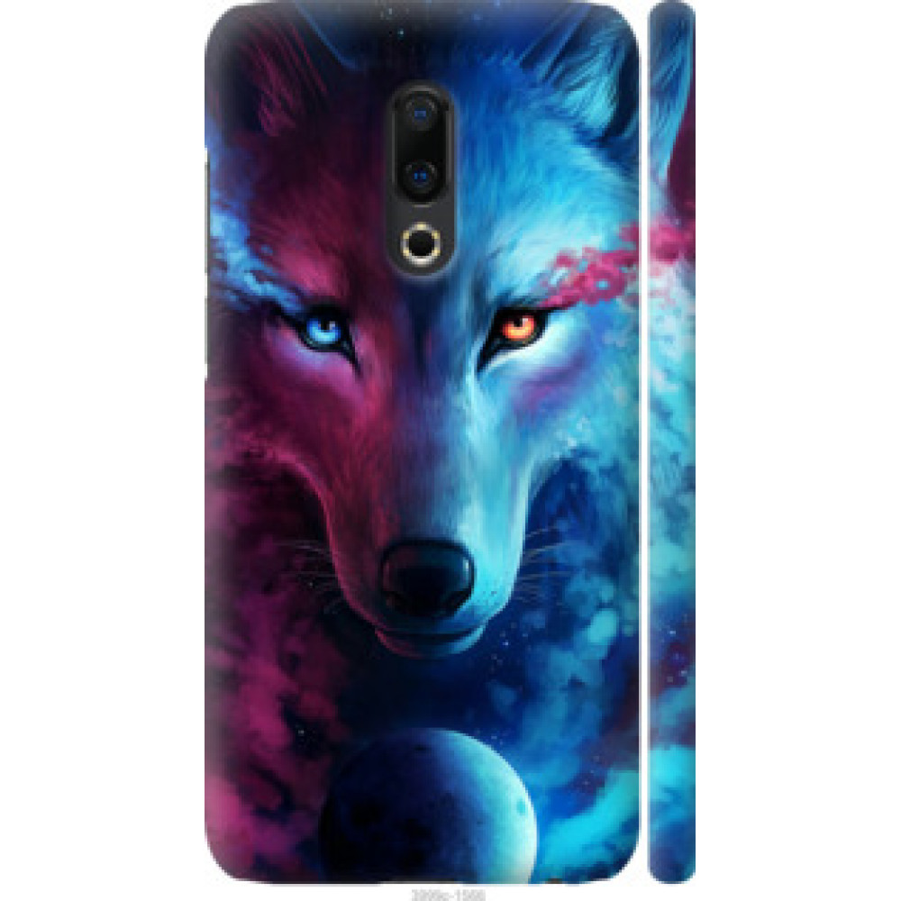 Чохол на Meizu 16 Plus Арт-волк (3999c-1566)