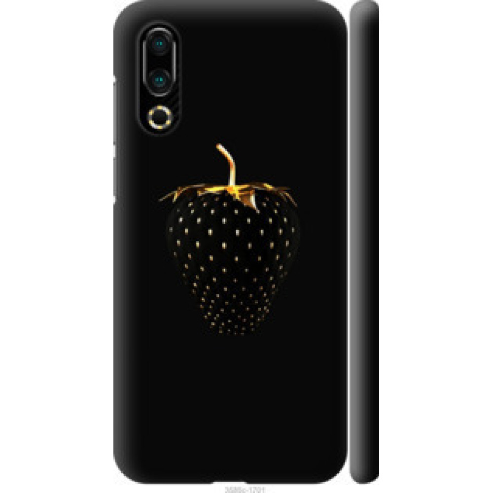 Чохол на Meizu 16S Черная клубника (3585c-1701)
