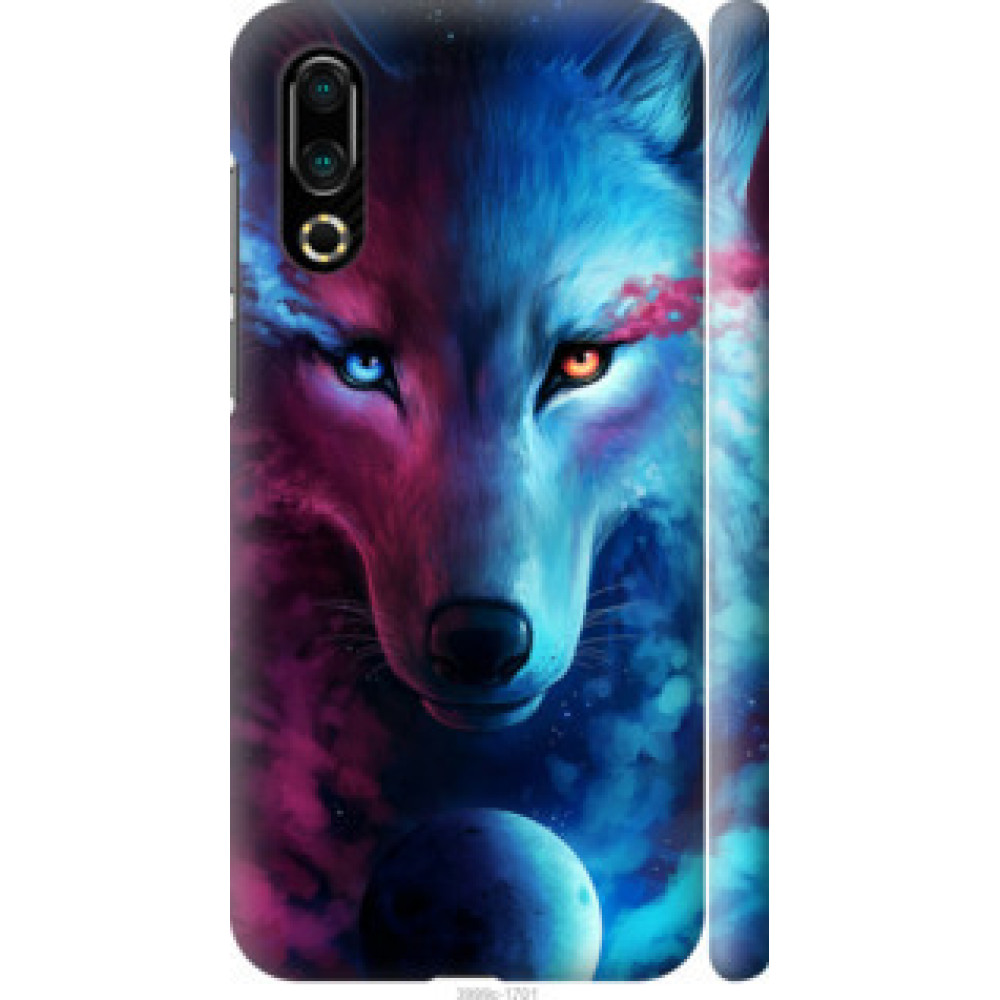 Чехол на Meizu 16S Арт-волк (3999c-1701)