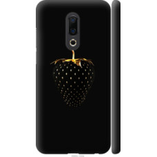 Чехол на Meizu 16th Черная клубника (3585c-1559)