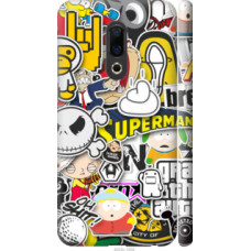 Чехол на Meizu 16th Popular logos (4023c-1559)