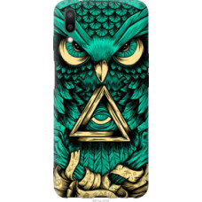 Чехол на Meizu E3 Сова Арт-тату (3971u-1518)