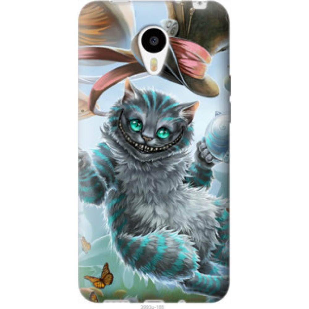 Чохол на Meizu M1/M1 mini Чеширский кот 2 (3993u-188)