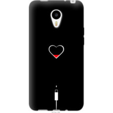 Чехол на Meizu M1/M1 mini Подзарядка сердца (4274u-188)