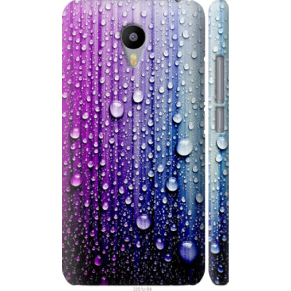 Чехол на Meizu M2 Note Капли воды (3351c-94)