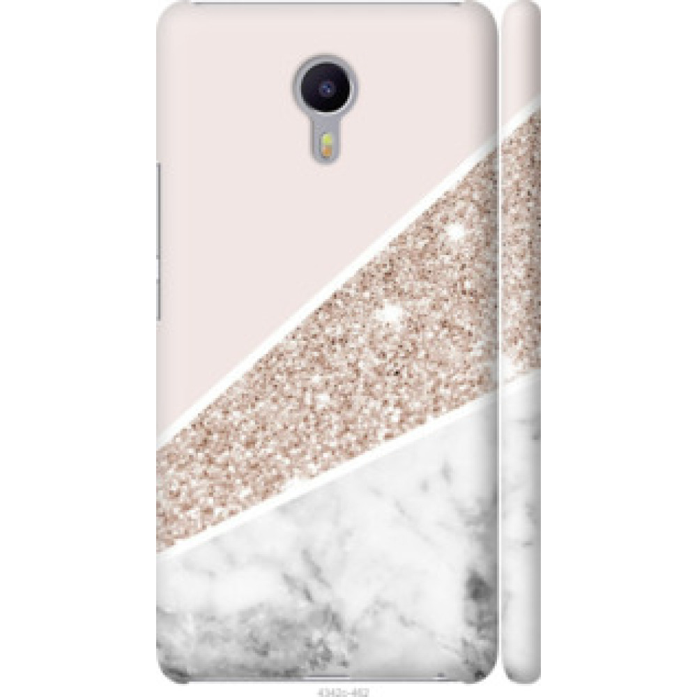 Чохол на Meizu M3 Max Пастельный мрамор (4342c-462)