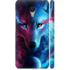 Чехол на Meizu M3 Note Арт-волк (3999c-256)