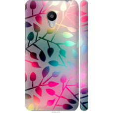 Чехол на Meizu M3 Листья (2235c-272)