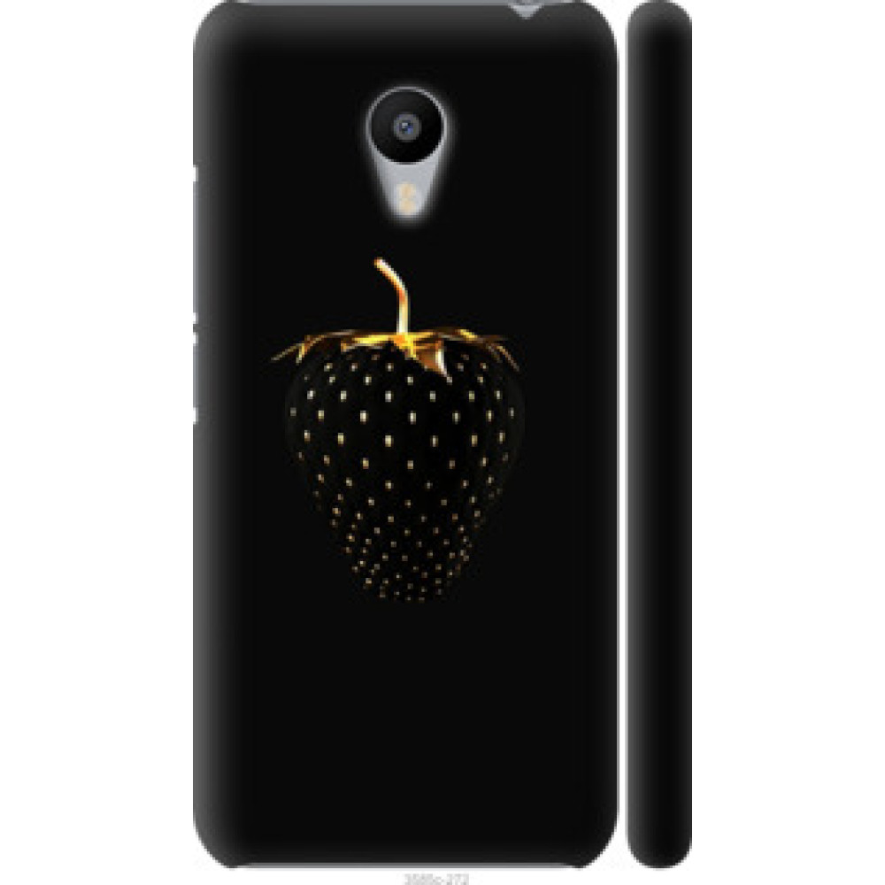 Чехол на Meizu M3 Черная клубника (3585c-272)