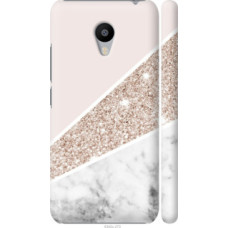 Чехол на Meizu M3 Пастельный мрамор (4342c-272)