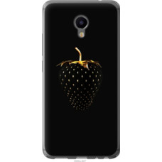 Чехол на Meizu M3e Черная клубника (3585u-607)