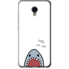 Чехол на Meizu M3e Акула (4870u-607)