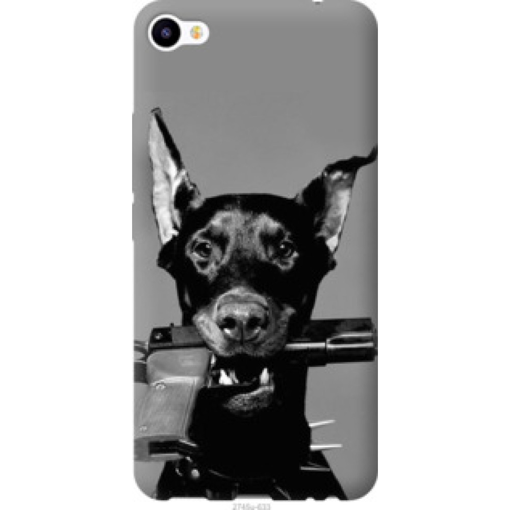 Чехол на Meizu M3x Доберман (2745u-633)