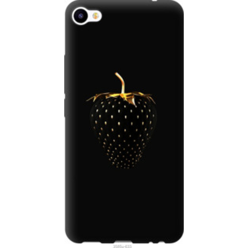 Чехол на Meizu M3x Черная клубника (3585u-633)