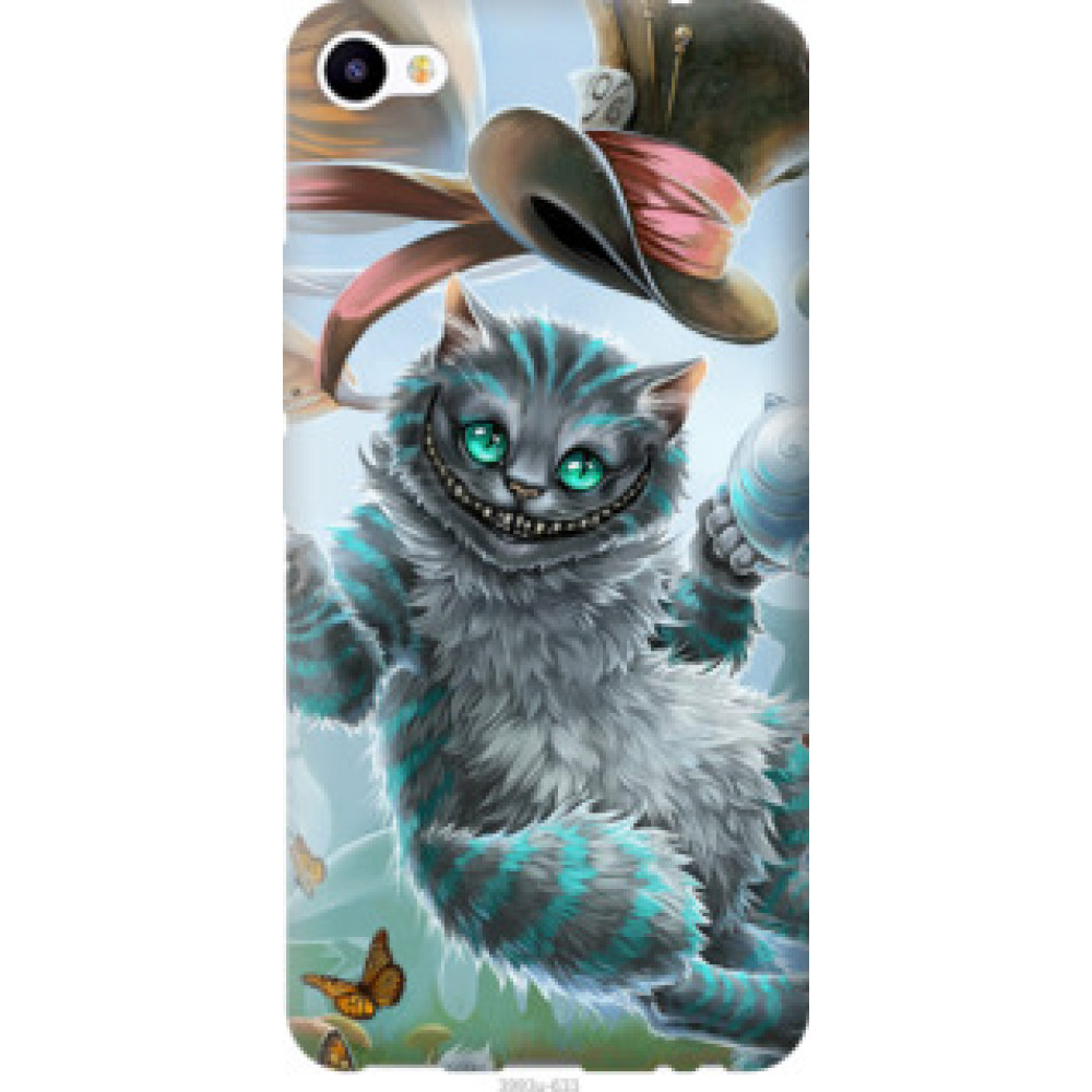 Чехол на Meizu M3x Чеширский кот 2 (3993u-633)