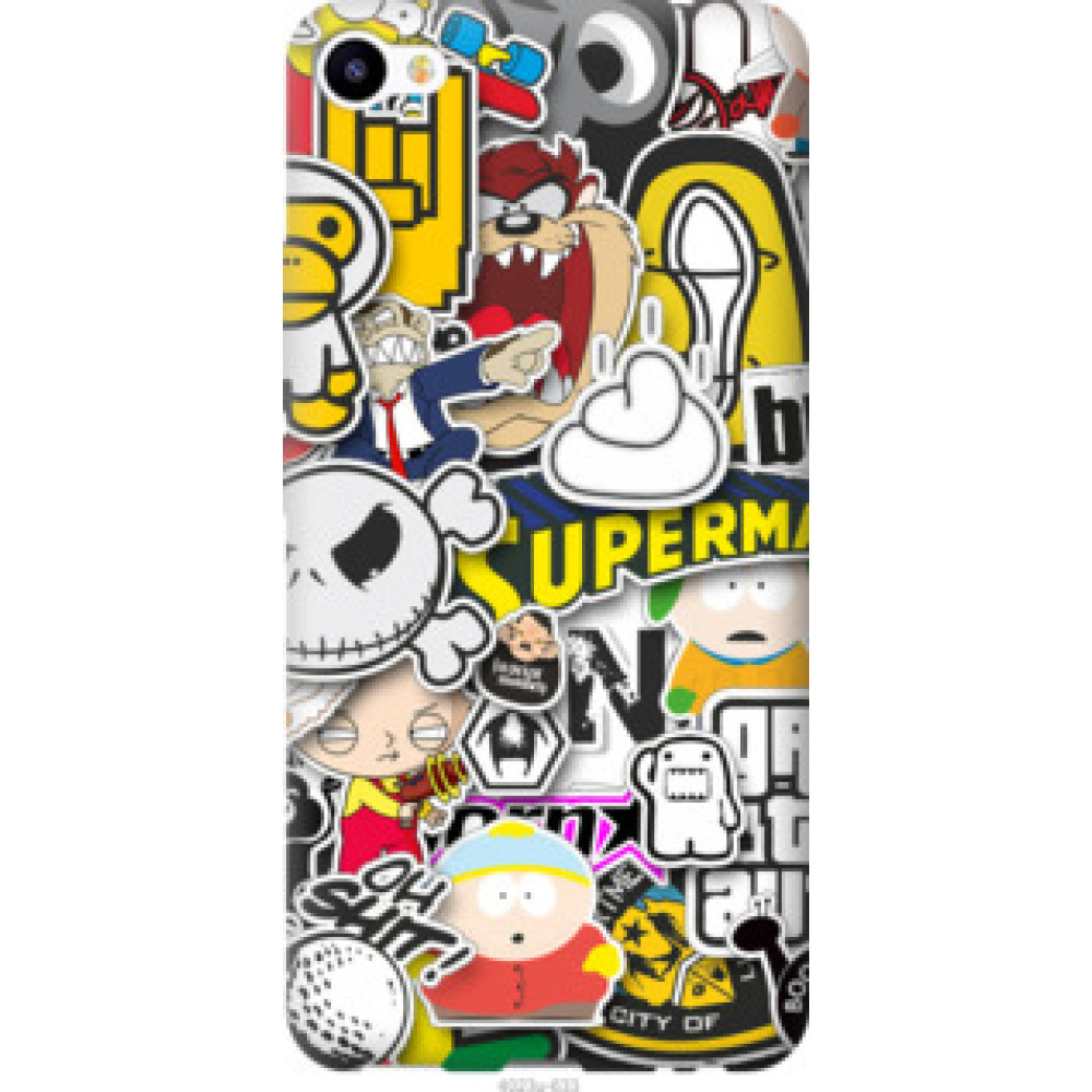 Чехол на Meizu M3x Popular logos (4023u-633)