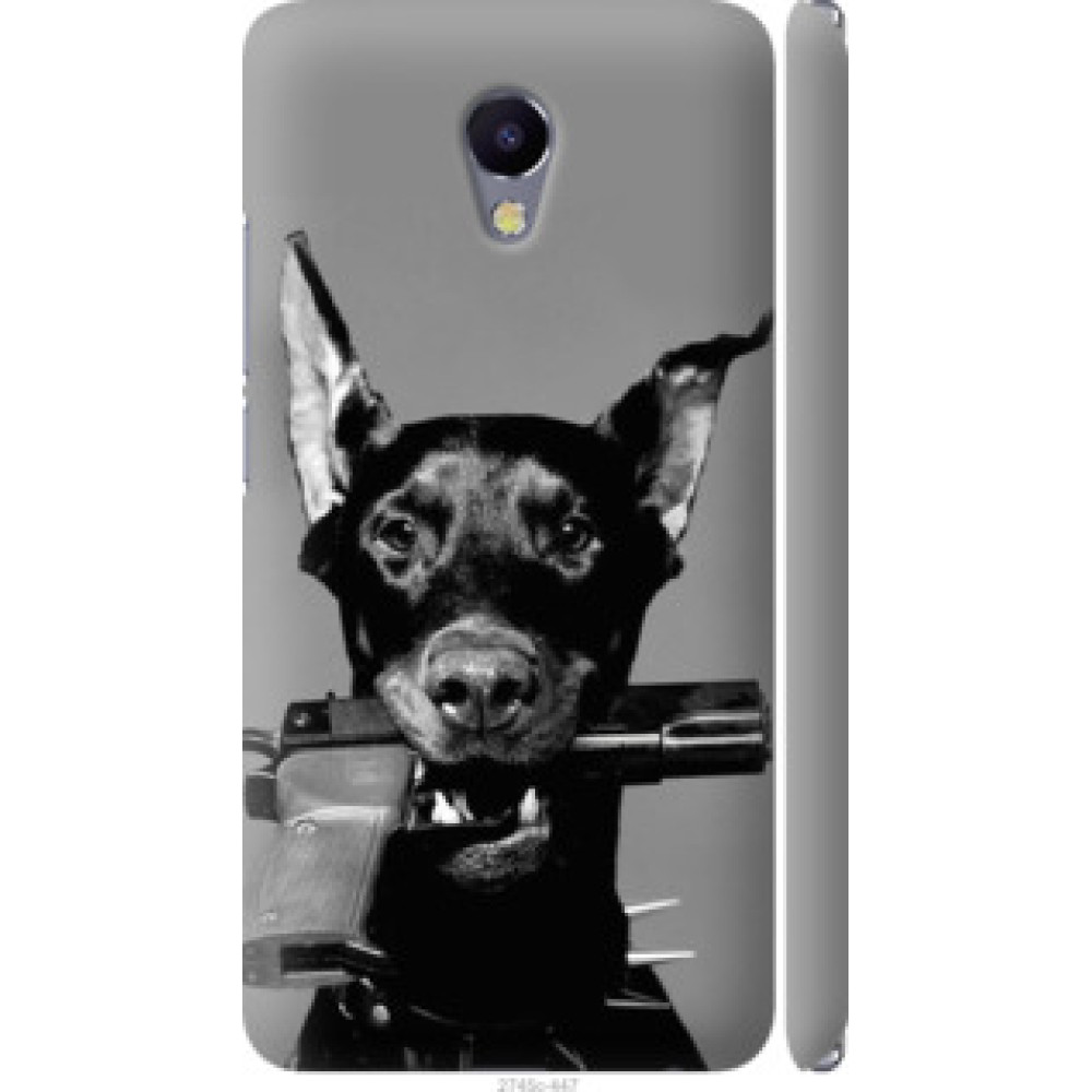 Чохол на Meizu M5 Note Доберман (2745c-447)