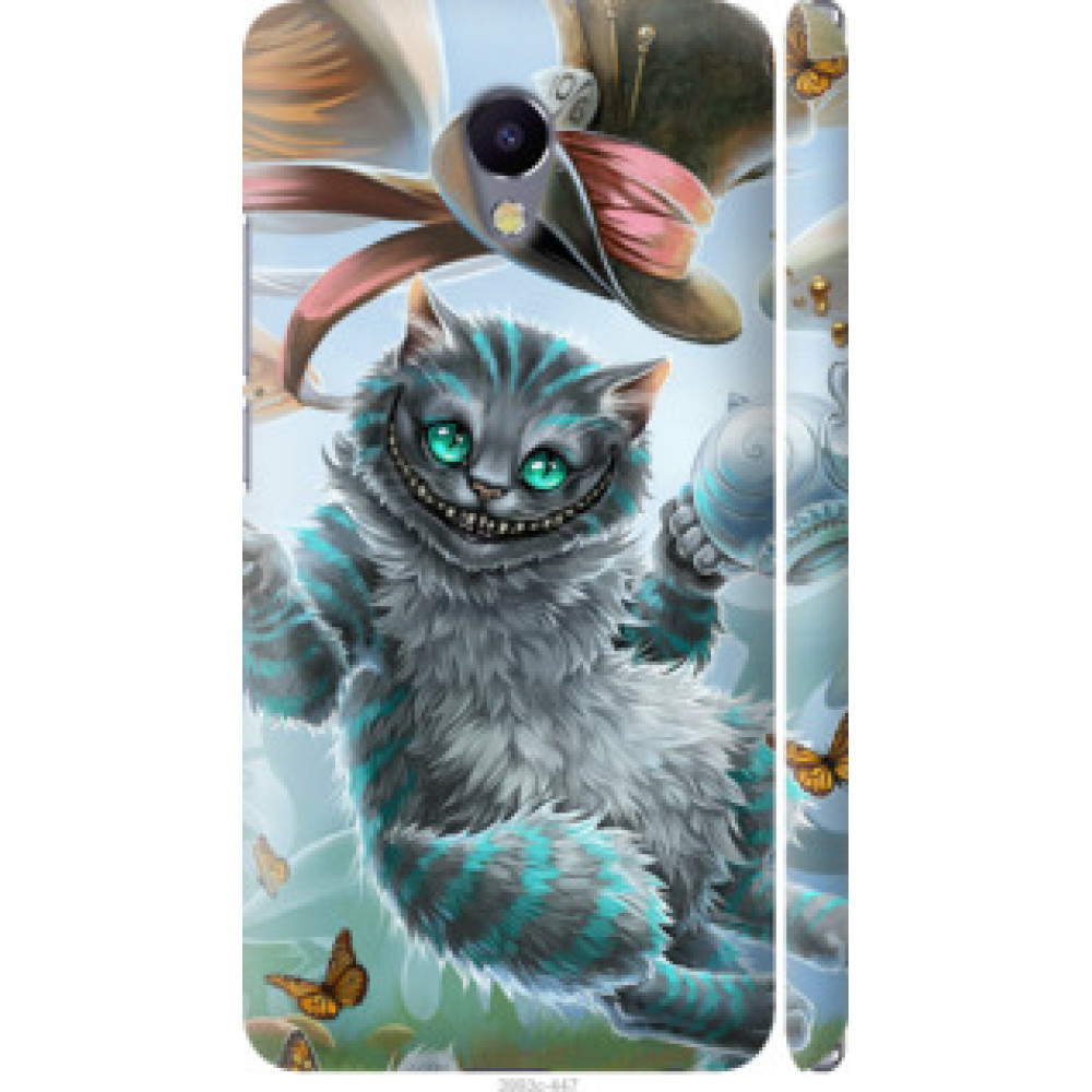 Чехол на Meizu M5 Note Чеширский кот 2 (3993c-447)