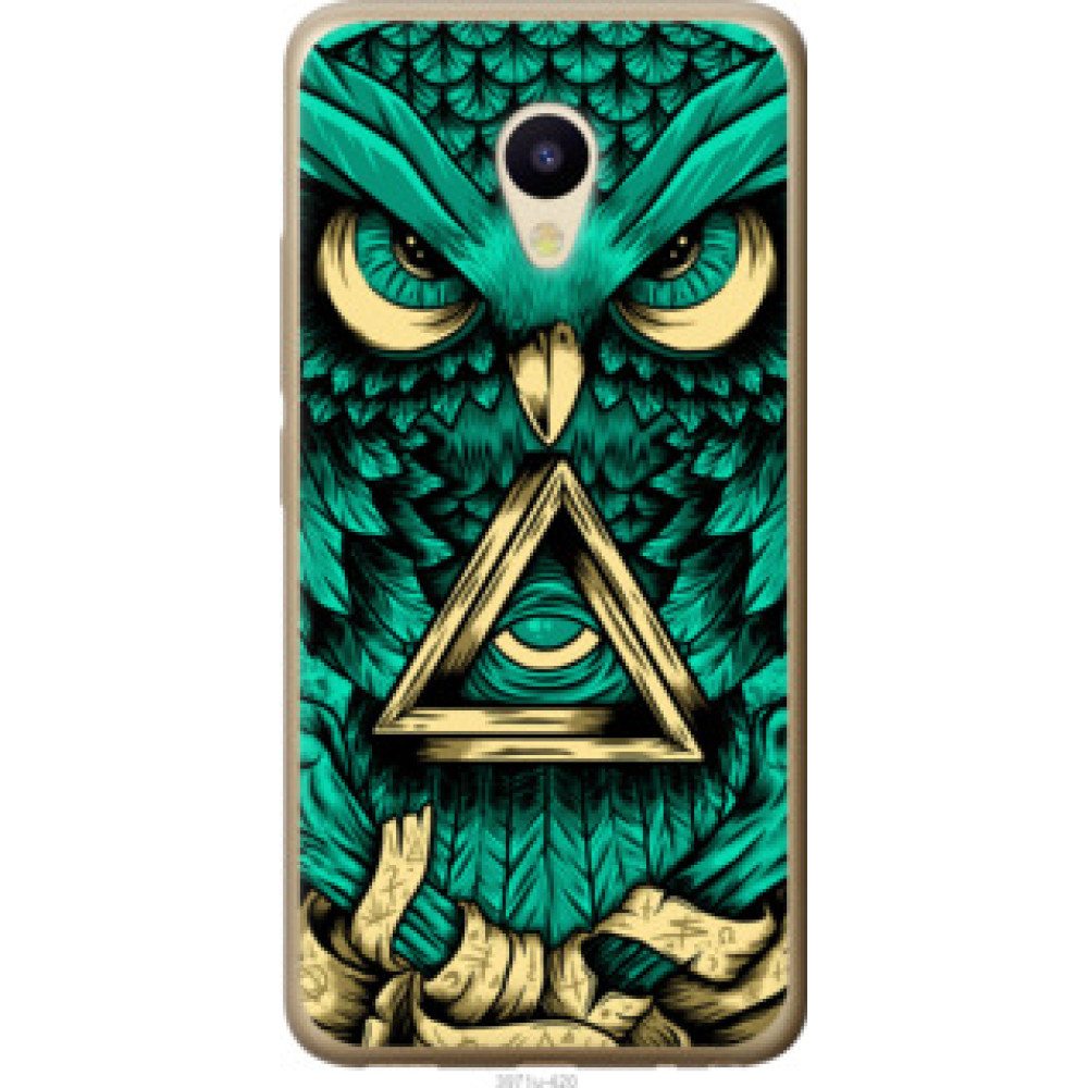 Чохол на Meizu M5 Сова Арт-тату (3971u-420)