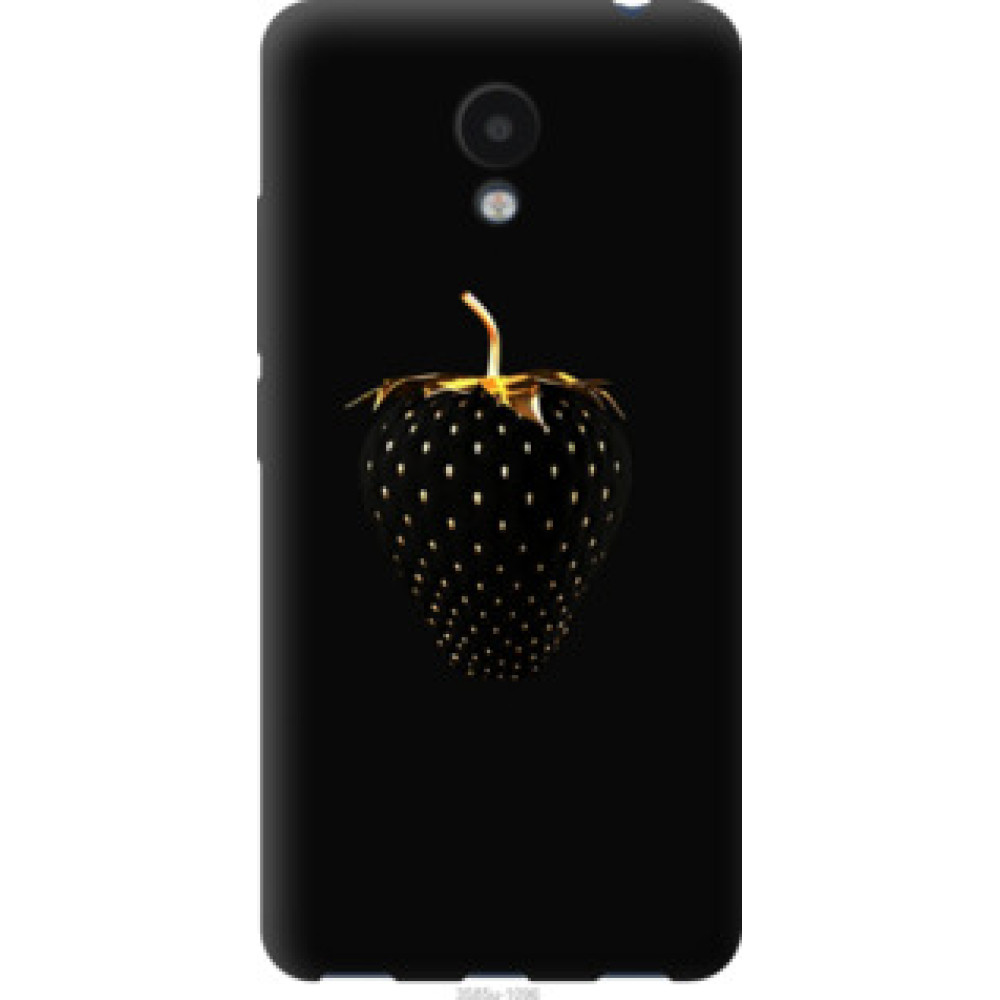 Чохол на Meizu M5c Черная клубника (3585u-1096)