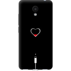 Чехол на Meizu M5c Подзарядка сердца (4274u-1096)