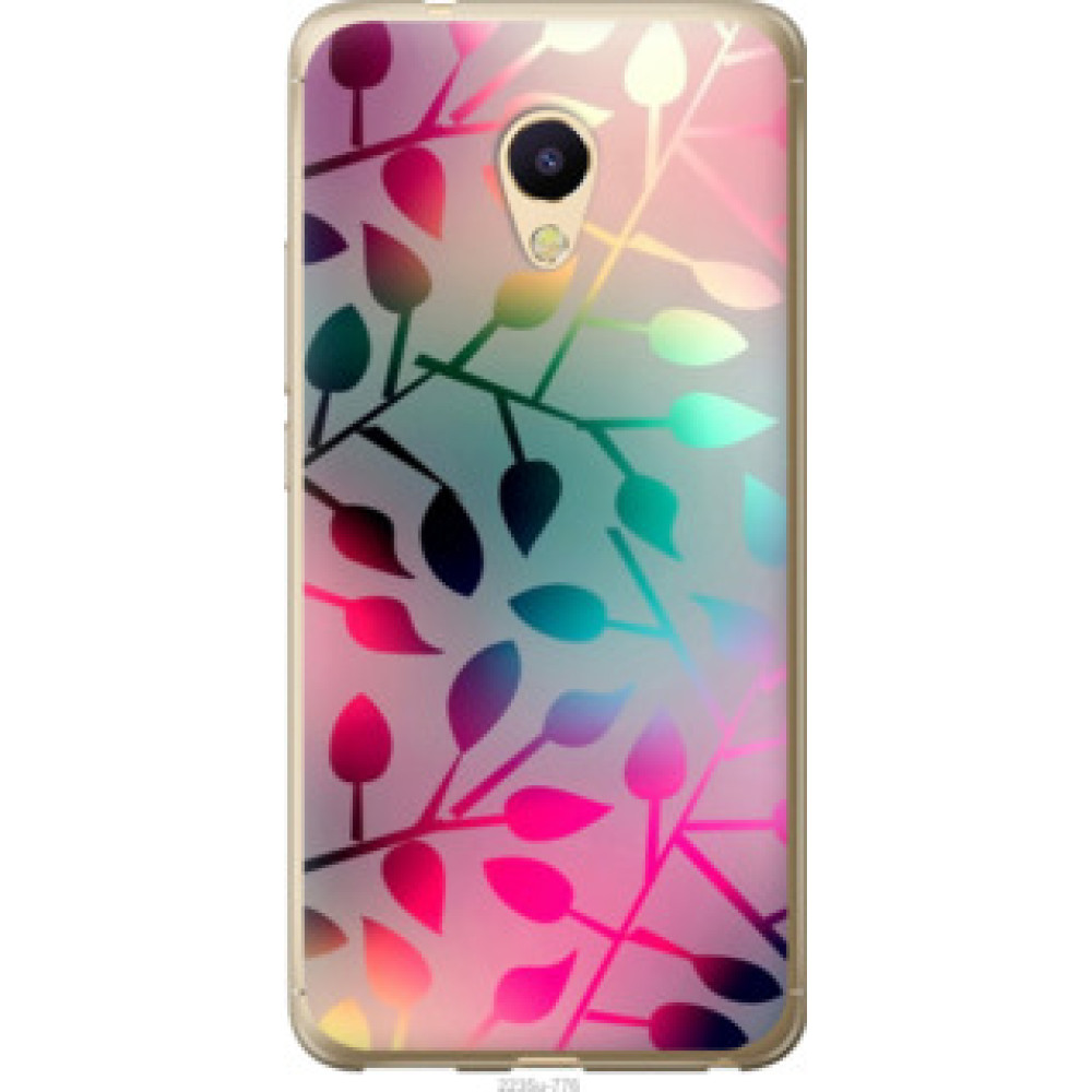 Чехол на Meizu M5s Листья (2235u-776)