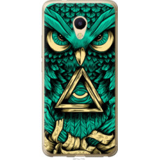 Чехол на Meizu M5s Сова Арт-тату (3971u-776)