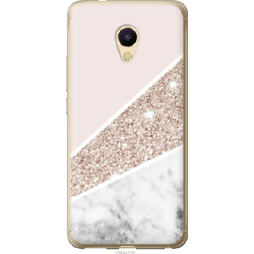 Чехол на Meizu M5s Пастельный мрамор (4342u-776)