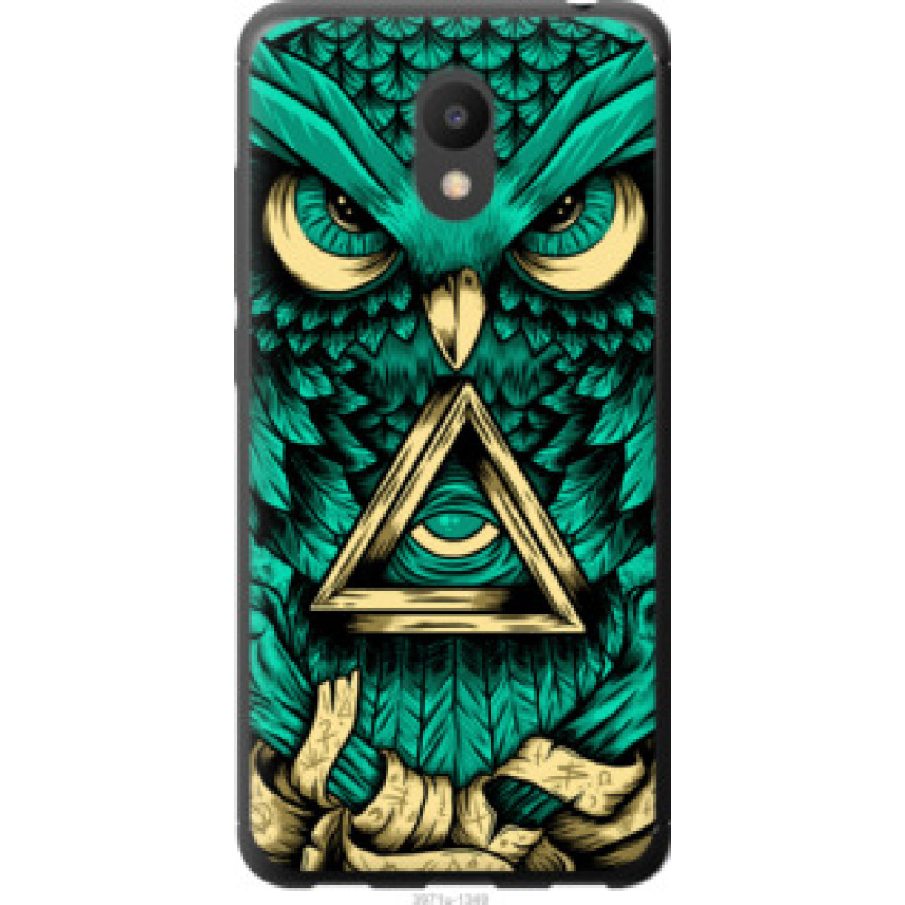 Чехол на Meizu M6 Сова Арт-тату (3971u-1349)