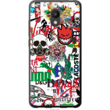 Чехол на Meizu M6 Many different logos (4022u-1349)