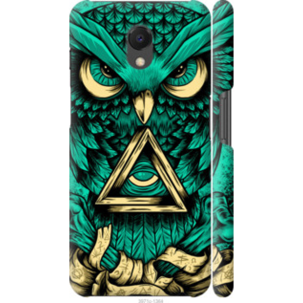 Чехол на Meizu M6s Сова Арт-тату (3971c-1364)