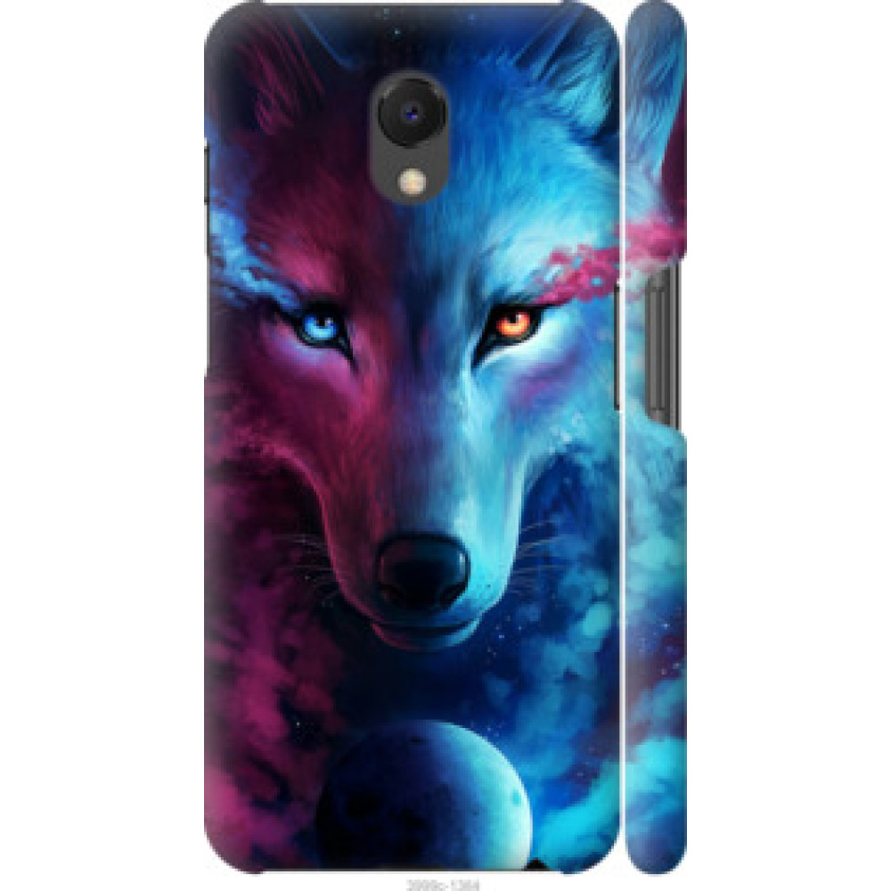 Чехол на Meizu M6s Арт-волк (3999c-1364)